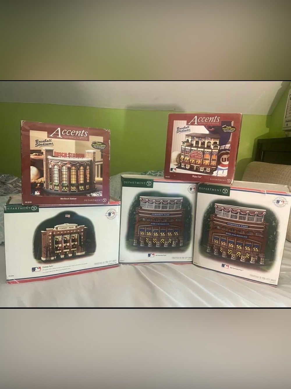 Collectible Baseball Stadium light up sets